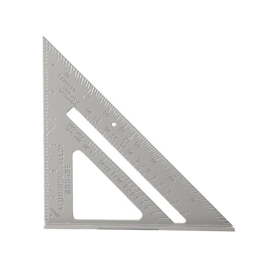 Règle triangulaire métrique en aluminium - Carpenter Square