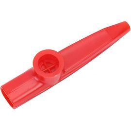 Kazoo, Mini Kazoos, Longue Durée De Vie Pas Facile À Endommager Durable Pour Les Amateurs D¿Instruments Débutant (Rouge)