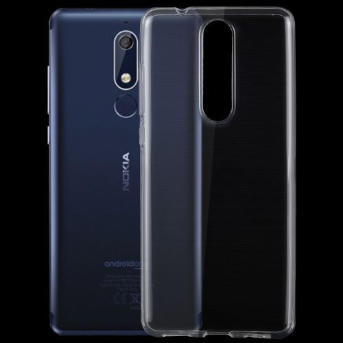 Nokia 5.1 Coque Protection Tpu 0.75mm Transparent