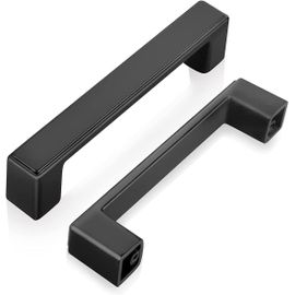 Weiser Brooklane Poignée De Porte Intérieure Pour Chambre à Coucher Et Salle De Bain Intimite Fer Noir