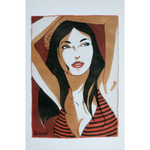 Carte Postale De Berthet _ Pin-Up