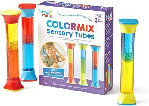 Learning Resources Colourmix Sensory Tubes Set Of 3 Anxiety Relief Toy