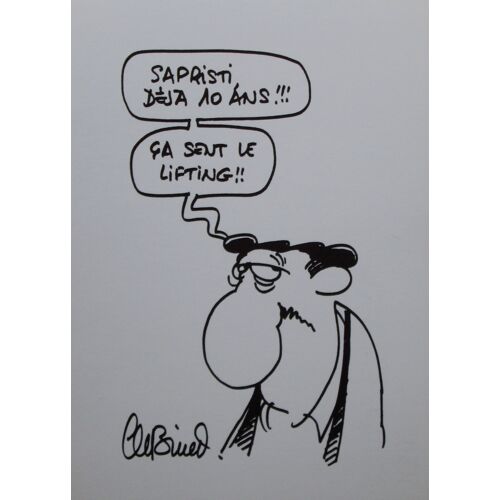 Carte Postale Binet _ Bidochons