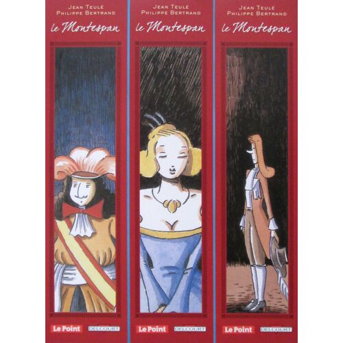 3 Marque Pages Le Montespan _ Teulé