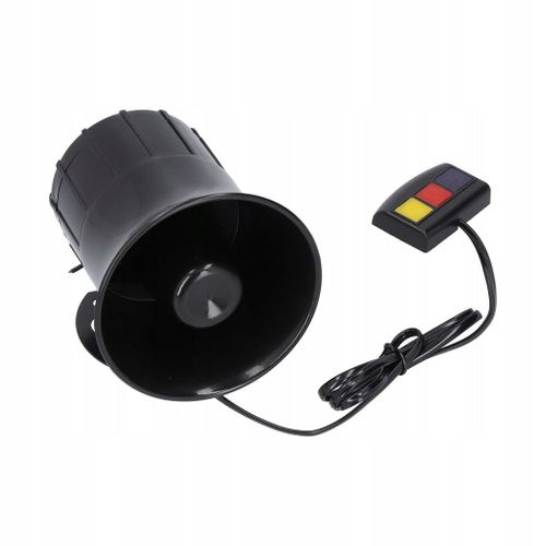 12v 30w 105db Klaxon 3 Tons Alarme D'avertissement