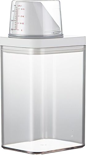 Stockage de la lessive - Récipient distributeur de détergent à lessive avec gobelet doseur