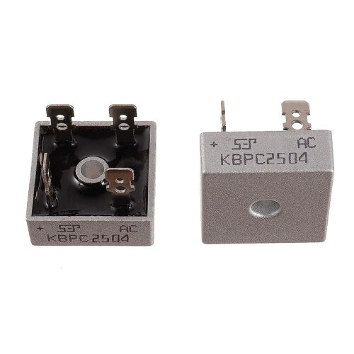 Kbpc2504 Diodes redresseuses de pont - 25A 400V (2 pcs)