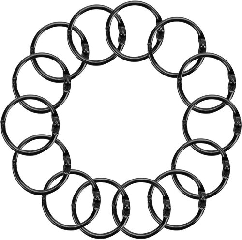 Anneaux De Livre En Métal - Anneaux De Reliure Pour Livres Et Rideaux