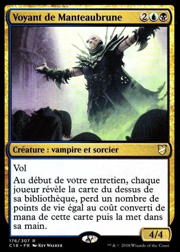Voyant De Manteaubrune - Mtg - Commander 2018 - R - 176/307