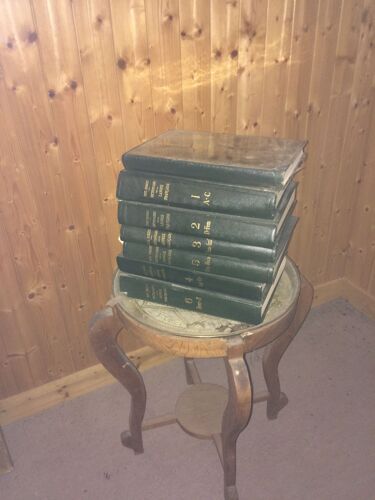 Collection De Dictionnaires Le Robert En 6 Tomes Cuir Vert