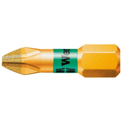 Embout diamant 1/4" DIN3126C6,3 PH1x25mm Wera 1 PCS
