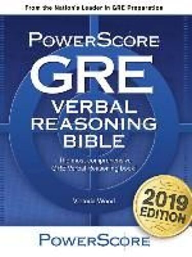 Powerscore Gre Verbal Reasoning Bible