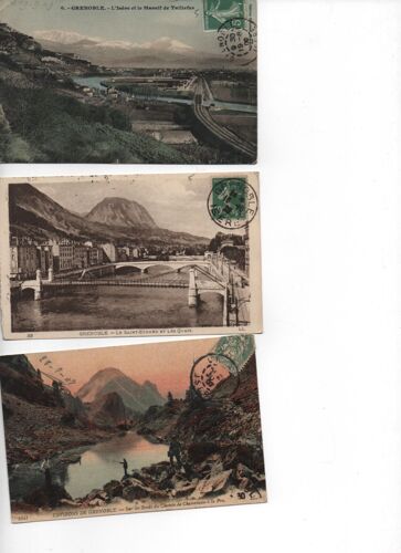 Grenoble Chemin De Chamrousse, Le Saint Eynard, Le Massif De Taillefer