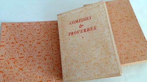 Comédies Et Proverbes. Illustrations De Brunelleschi -