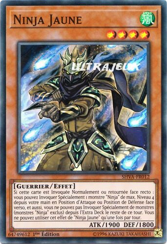 Yu-Gi-Oh! - Shva-Fr012 - Ninja Jaune - Super Rare