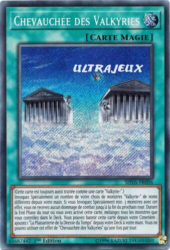 Yu-Gi-Oh! - Shva-Fr006 - Chevauchée Des Valkyries - Secret Rare