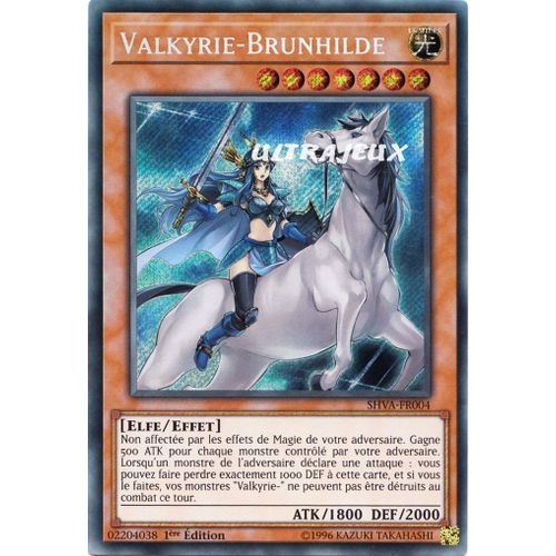 Yu-Gi-Oh! - Shva-Fr004 - Valkyrie-Brunhilde - Secret Rare