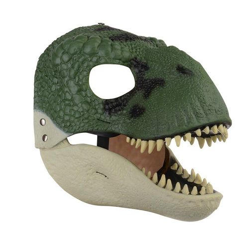 Masque De Dinosaure D'halloween, Couvre-Chef D'horreur En Latex À Bouche Ouverte, Accessoire De Cosplay, Masque Tyrannosaure Rex