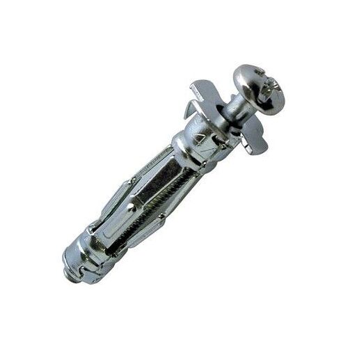 Cheville placo SCELL-IT Spyder - Acier zingué - M4x35 - Ép.4-9 - Vis montée perçage 8 mm - 4S-MT