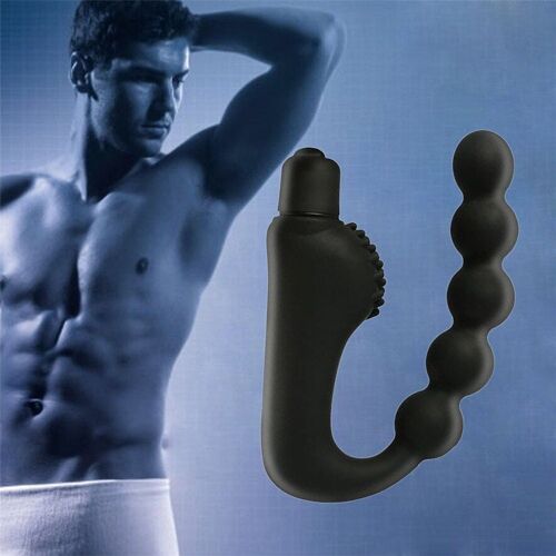 Jouet Sexuel Silicone Plug Anal De La Prostate Mâle Double Penny Godemichet Anal Masseur De Pénis Hommes Fétichistes