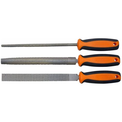 Skandia Jeu de râpe à bois 3 pièces 200 mm 1044586