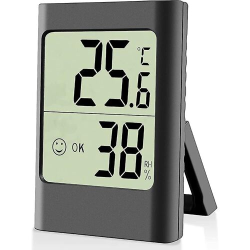 Hygromètre numérique Thermomètre intérieur Moniteur d'humidité et de température