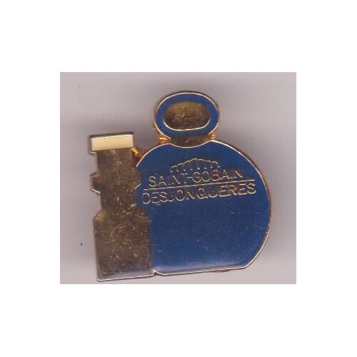 Pins Saint-Gobain Desjonquères (Signé Pin's Story) 2.2x2.2 Cm