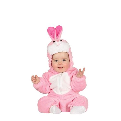 Déguisement De Lapin Ou Petit Lapin Baby Rose Pour Bebe (Taille 6-12m)