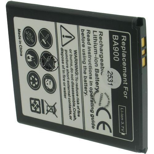 Batterie Pour Sony Ericsson Xperia J - Garantie 1 An