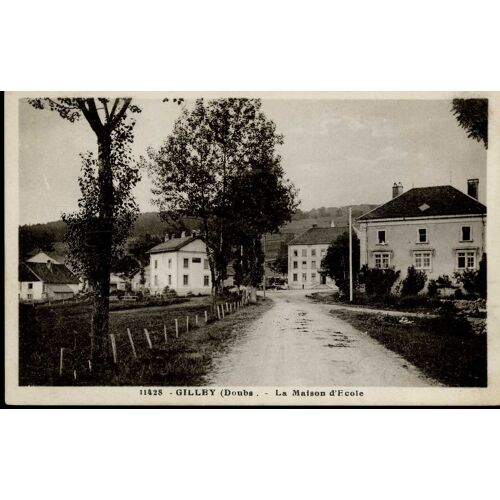 Carte Postale De Gilley (Doubs) La Maison D'ecole (Réf.11428)