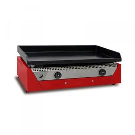 Plancha Électrique 3400w Acier Laminé Au Carbone 70x40cm Rainbow E-70 Red