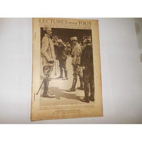 Lecture Pour Tous Du 1er Novembre 1916