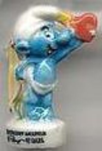 Fève Schtroumpf Amoureux - Série Schtroumpfs 1996