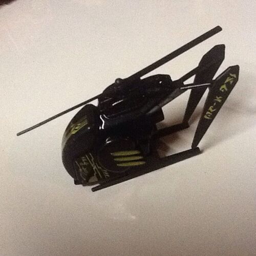 Petit Helicoptere Futuriste Noir