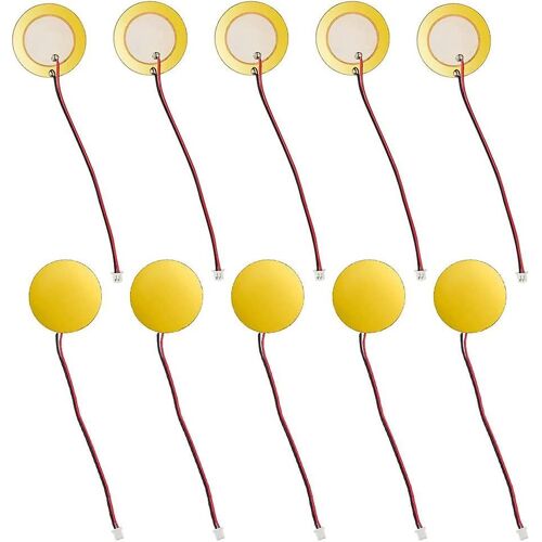 20 Pcs 27mm Piezo Element Piezo Pickup Guitar Pickup Transducteur Pour Guitare Acoustique Ukulélé