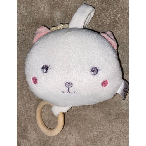 Doudou Musical Kiabi Chat Boîte À Musique Jouet Bébé Éveil Naissance 