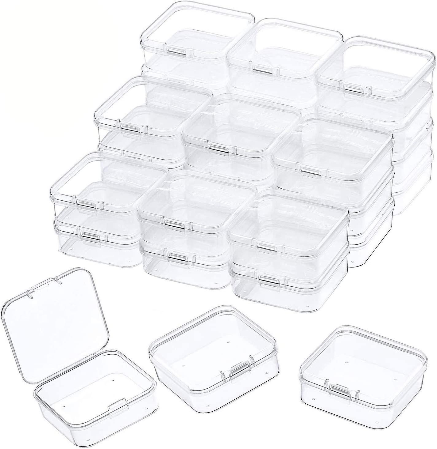 Boites De Rangement En Plastique Avec Couvercles - Lot De 6