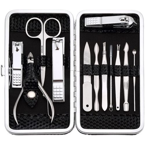 Kit De Pédicure - Coupe-Ongles Professionnels Coupe-Cuticules En Acier Inoxydable - 