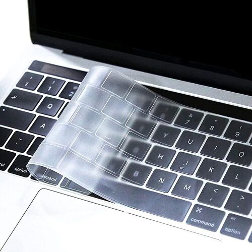 Coque de clavier Tpu ultra mince de qualité supérieure compatible avec Macbook Pro avec touch bar