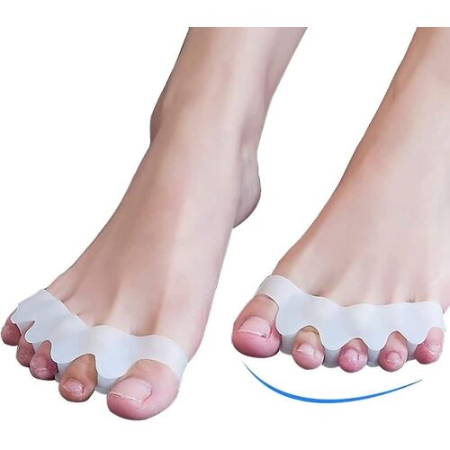 Séparateurs D'orteils Pour Les Orteils Qui Se Chevauchent, Correcteur De Redresseur D'orteils En Silicone En Gel Almi, Cadeau D'épandeur D'orteils Almi