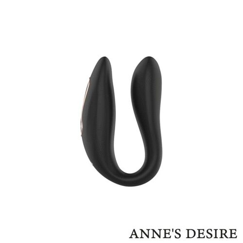 Anne S Desire Dual Pleasure Wirless Technology Watchme Noir/Or