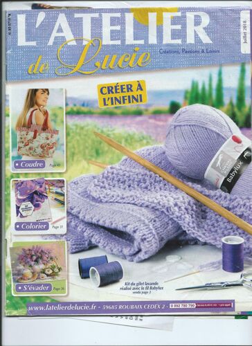 L'atelier De Lucie Créations, Passion & Loisirs Juillet 2018