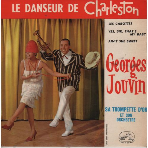 Disque 45 Tours Georges Jouvin - 1961 Biem Le Danseur De Charleston