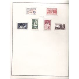 Serie Complete Du Maroc N°S 339/344
