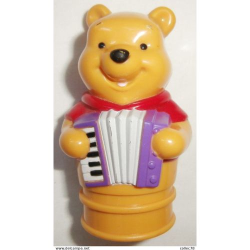 Jouet Figurine Mega Bloks "Winnie L'ourson A L'accordeon"