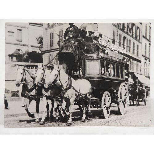 Paris 1900 : N° 209 Omnibus À Chevaux