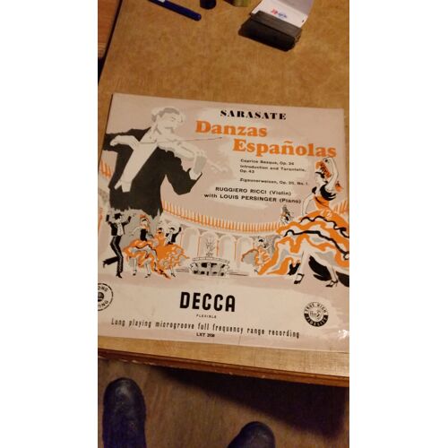 Sarasate Danzas Espanolas 33 Tours