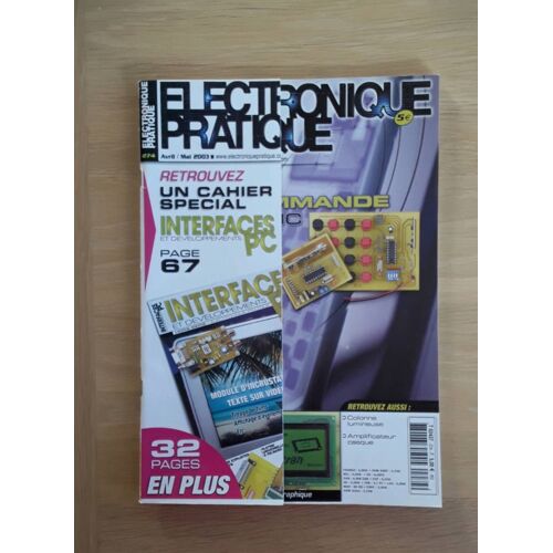 Électronique Pratique N°274 Numéro Double