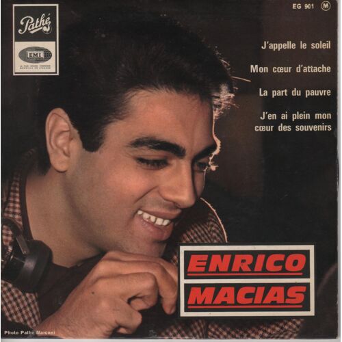 Disque 45 Tours Enrico Macias - 1965