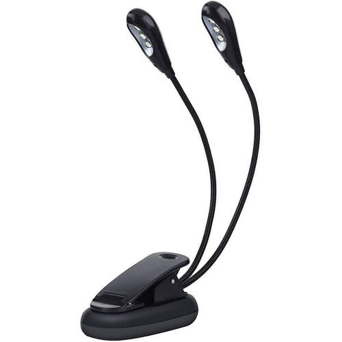 Portable Usb Rechargeable Led Music Stand Clip-On Light Pour Lire Des Livres, Magazine Et Etc (6 Perles), Accessoires De Jeu